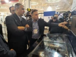 بازدید معاون رئیس جمهور و رئیس سازمان انرژی هسته‌ای ایران از دستاوردهای پژوهشی دانشگاه فنی و حرفه‌ای در نمایشگاه سال ۱۴۰۲ هفته پژوهش  2
