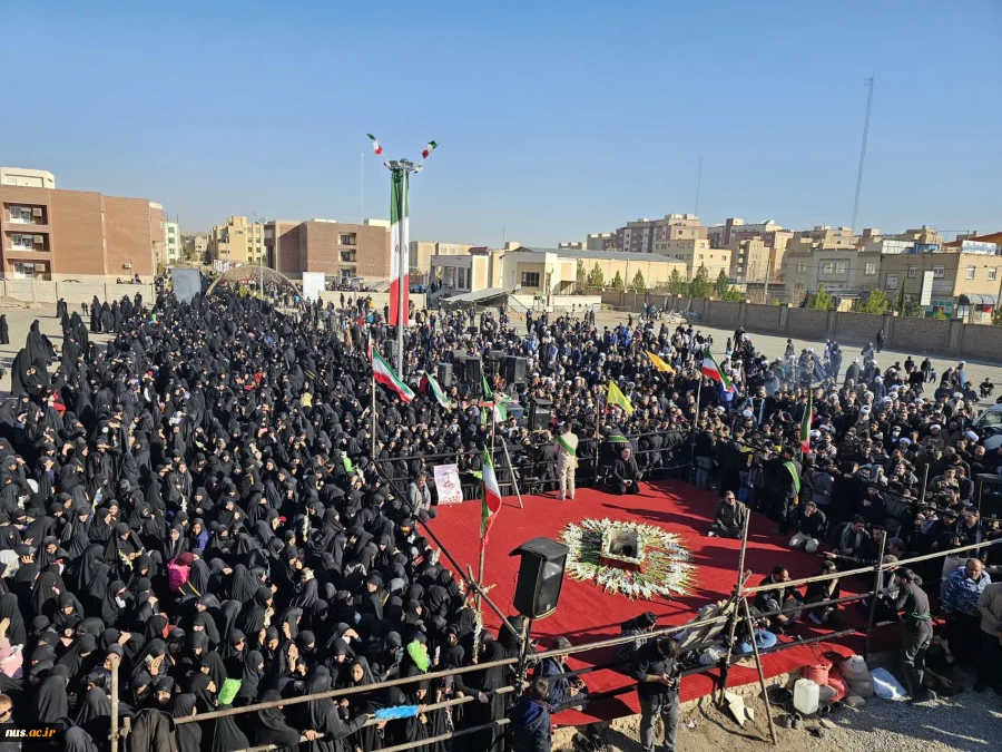 خلق حماسه‌ای ماندگار در دانشگاه فنی و حرفه‌ای استان قم:

شهید گمنام در دانشگاه فنی و حرفه‌ای استان آرمید 2