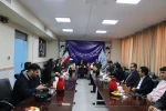 نشست رئیس دانشگاه فنی و حرفه‌ای و هیئت همراه با مسئولین و مدیران شهرستان ملایر 5