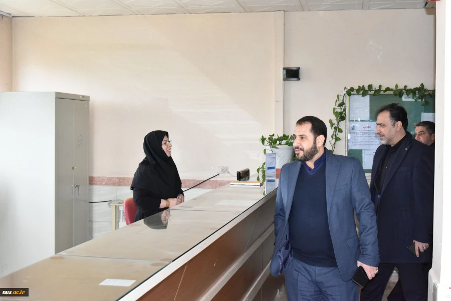 بازدید معاون اداری، مالی و مدیریت منابع، معاون پژوهش و فناوری و مشاور رئیس دانشگاه از آموزشکده فنی و حرفه‌ای پسران ابهر 4
