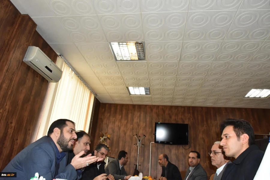 بازدید معاون اداری، مالی و مدیریت منابع، معاون پژوهش و فناوری و مشاور رئیس دانشگاه از آموزشکده فنی و حرفه‌ای پسران ابهر 7