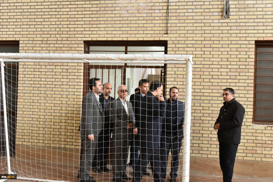 بازدید معاون اداری، مالی و مدیریت منابع، معاون پژوهش و فناوری و مشاور رئیس دانشگاه از آموزشکده فنی و حرفه‌ای پسران ابهر 9