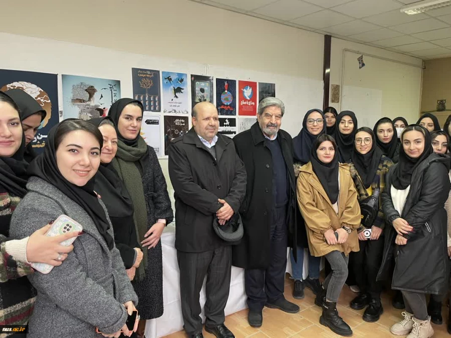 بازدید هیئت رئیسه دانشگاه از آموزشکده فنی و حرفه‌ای قائم زنجان (دختران) 3