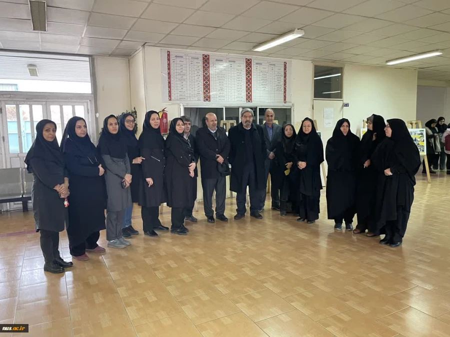 بازدید هیئت رئیسه دانشگاه از آموزشکده فنی و حرفه‌ای قائم زنجان (دختران) 5