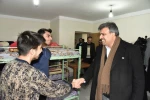 بازدید رئیس دانشگاه فنی و حرفه‌ای و هیئت همراه از خوابگاه پسران آموزشکده فنی و حرفه‌ای الغدیر زنجان 2