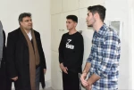 بازدید رئیس دانشگاه فنی و حرفه‌ای و هیئت همراه از خوابگاه پسران آموزشکده فنی و حرفه‌ای الغدیر زنجان 3