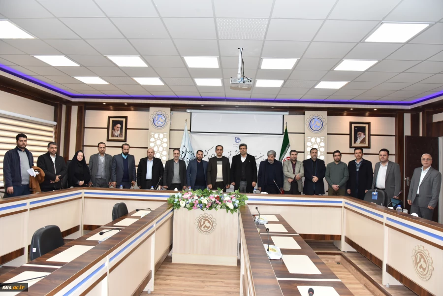 تشکیل جلسه هیئت رئیسه در دانشگاه فنی و حرفه‌ای استان زنجان 3