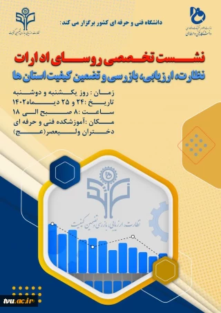 سومین کارگاه تخصصی مرکز نظارت، ارزیابی و تضمین کیفیت