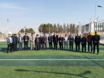 افتتاح زمین چمن مصنوعی شماره دو در دانشکده فنی و حرفه‌ای شهید منتظری مشهد 4