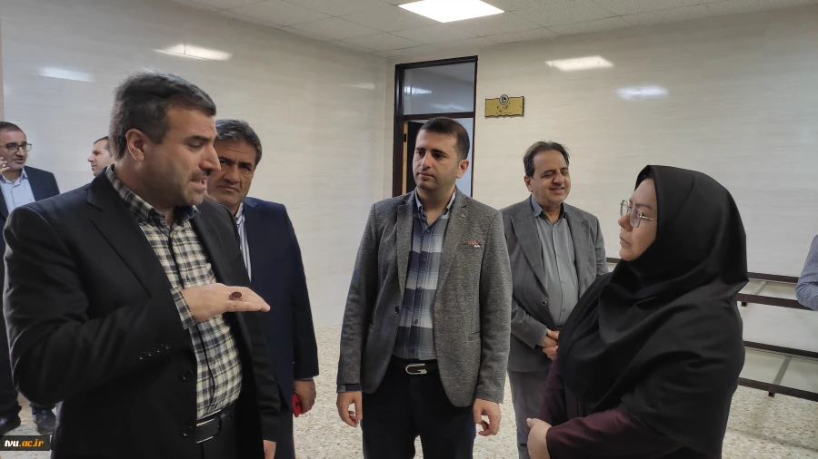 بازدید رئیس دانشگاه فنی و حرفه‌ای و هیئت رئیسه دانشگاه از آموزشکده فنی و حرفه‌ای شهید چمران اهواز 9