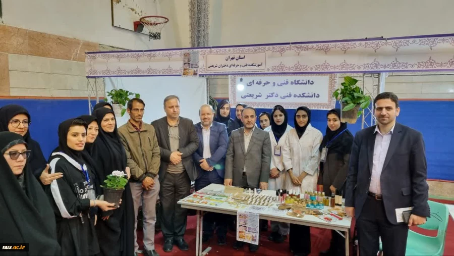 بازدید معاون فرهنگی و اجتماعی وزارت علوم و هیئت همراه از هفتمین بازارچه دانشجویی (نمایشگاه و فروشگاه دستاوردها و توانمندی‌های دانشگاه فنی و حرفه‌ای کشور) 3