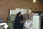 بازدید خانم دکتر حق‌جوی جوانمرد، رئیس مرکز توسعه فناوری‌های راهبردی معاونت علمی، فناوری و اقتصاد دانش‌بنیان ریاست جمهوری و دکتر محمدعلی‌نژاد، معاون فناوری و نوآوری وزیر علوم از کارگاه‌ها، تجهیزات و امکانات آموزشی دانشکده فنی و حرفه‌ای ولی عصر (عج) 6