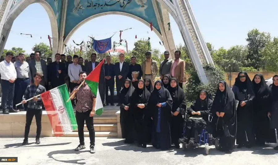 تجمع بزرگ دانشگاهیان دانشگاه فنی و حرفه‌ای در محکومیت پلیس آمریکا 13