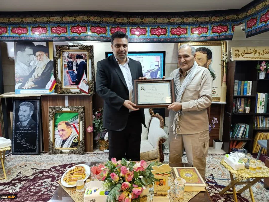 دیدار هیئت رئیسه دانشگاه فنی و حرفه‌ای کشور با خانواده شهید حسن طهرانی مقدم 6