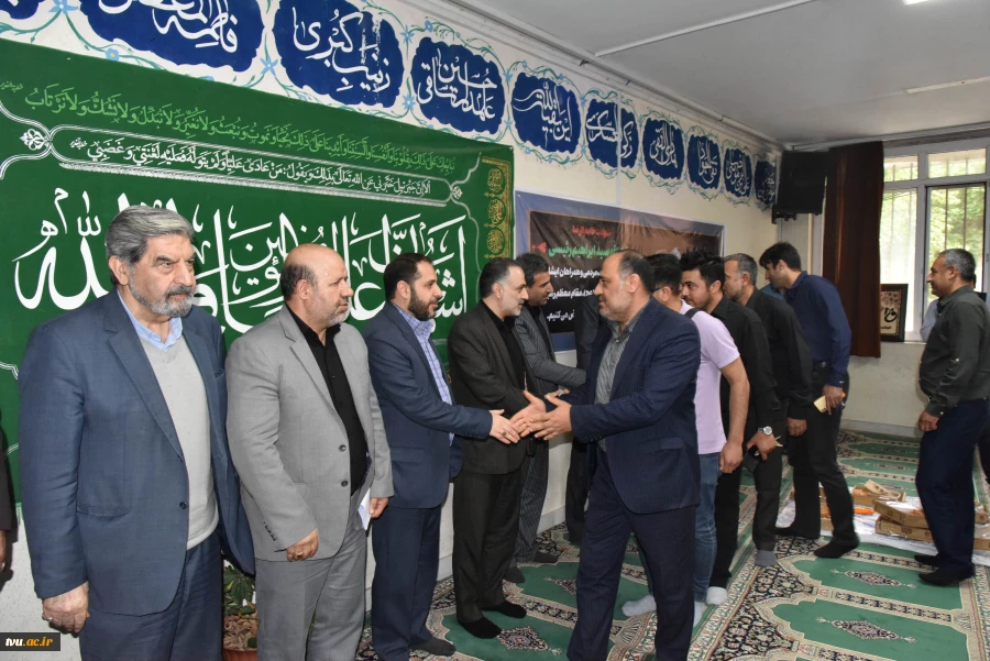 برگزاری آیین عزاداری شهادت آیت‌الله سید ابراهیم رئیسی و هیئت همراه در سازمان مرکزی دانشگاه فنی و حرفه‌ای 18