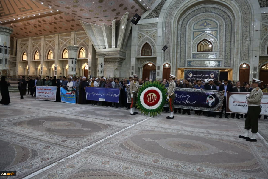 تجدید میثاق دانشگاهیان دانشگاه فنی و حرفه‌ای با آرمان‌های امام خمینی (ره) و تجدید بیعت با رهبر معظم انقلاب 2