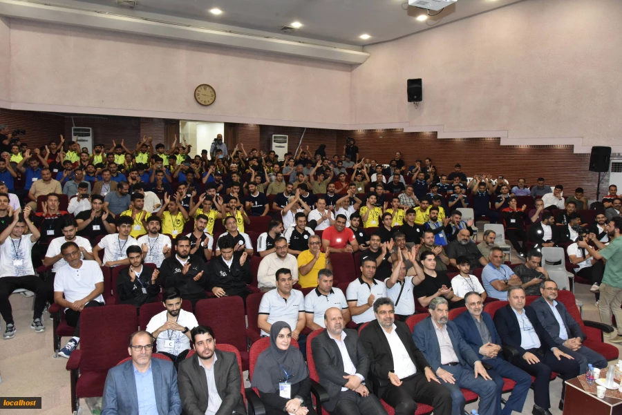 پایان رقابت‌های اولین المپیاد ورزش همگانی دانشجویان پسر دانشگاه ملی مهارت 45