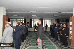 مراسـم عزای حسینی همراه با شمیم روح نواز زیارت عاشورا در سازمان مرکزی دانشگاه ملی مهارت

همزمان با هفتمین روز از ماه محرم صورت گرفت 6