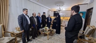 دیدار رئیس دانشگاه ملی مهارت به همراه رییس سازمان بسیج اساتید کشور با خانواده های شهدای امنیت دانیال رضا زاده وحسین زینال زاده 3