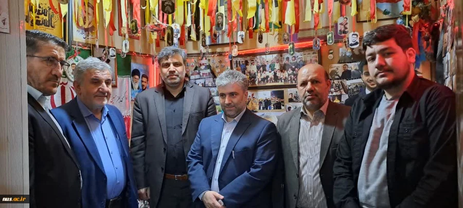 دیدار رئیس دانشگاه ملی مهارت به همراه رییس سازمان بسیج اساتید کشور با خانواده های شهدای امنیت دانیال رضا زاده وحسین زینال زاده 6