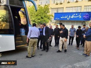 کاروان زیارتی کارکنان و اعضای هیئت علمی دانشگاه ملی مهارت عازم پیاده‌روی اربعین شد 6