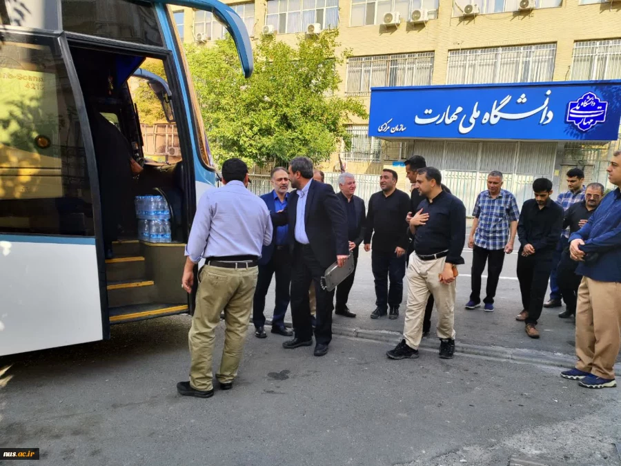 کاروان زیارتی کارکنان و اعضای هیئت علمی دانشگاه ملی مهارت عازم پیاده‌روی اربعین شد 6
