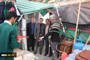 بازدید مدیرکل دفتر فرهنگی و اجتماعی دانشگاه ملی مهارت از موکب دانشگاهیان استان آذربایجان غربی در پیرانشهر 2