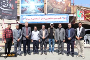 بازدید مدیرکل دفتر فرهنگی و اجتماعی دانشگاه ملی مهارت از موکب دانشگاهیان استان آذربایجان غربی در پیرانشهر 3