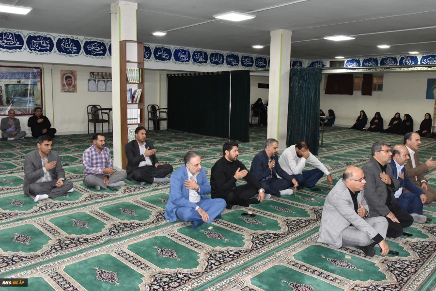 مراسم گرامی‌داشت رحلت پیامبر اکرم (ص) و شهادت امام سوم شیعیان (ع) در سازمان مرکزی دانشگاه ملی مهارت برگزار شد 2
