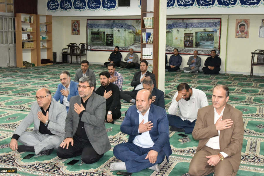 مراسم گرامی‌داشت رحلت پیامبر اکرم (ص) و شهادت امام سوم شیعیان (ع) در سازمان مرکزی دانشگاه ملی مهارت برگزار شد 3