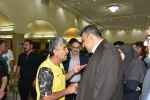 بازدید سرزده رئیس دانشگاه ملی مهارت از مسابقات ورزشی کارکنان دانشگاه در دانشکده ملی مهارت شریعتی 20
