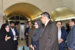 بازدید سرزده رئیس دانشگاه ملی مهارت از مسابقات ورزشی کارکنان دانشگاه در دانشکده ملی مهارت شریعتی 21