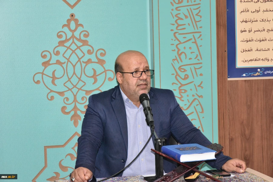 برگزاری مراسم گرامی‌داشت میلاد باسعادت حضرت ختمی مرتبت محمد مصطفی (ص) و ولادت امام جعفر صادق (ع) در سازمان مرکزی دانشگاه 3