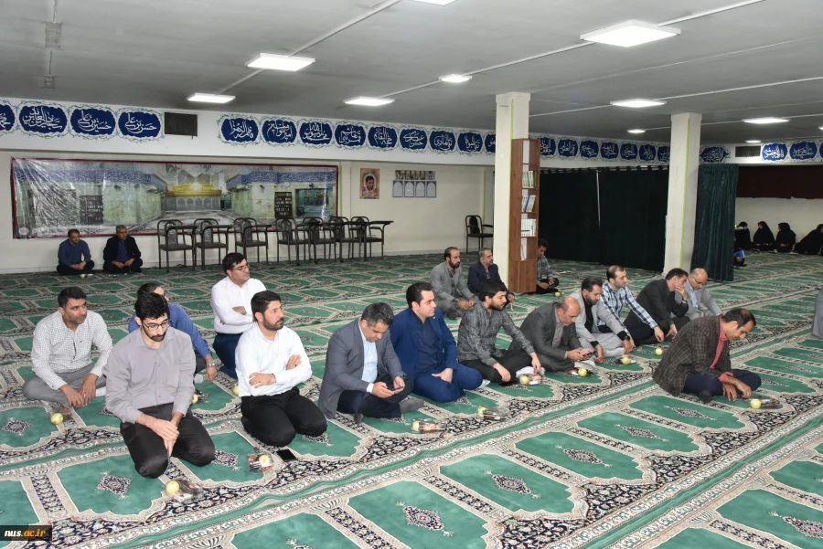 برگزاری مراسم گرامی‌داشت میلاد باسعادت حضرت ختمی مرتبت محمد مصطفی (ص) و ولادت امام جعفر صادق (ع) در سازمان مرکزی دانشگاه 5