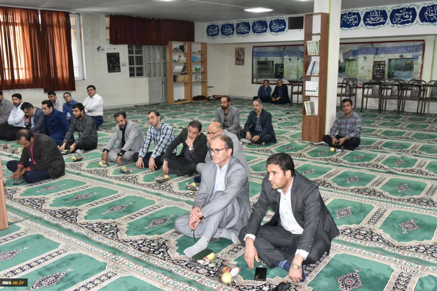 برگزاری مراسم گرامی‌داشت میلاد باسعادت حضرت ختمی مرتبت محمد مصطفی (ص) و ولادت امام جعفر صادق (ع) در سازمان مرکزی دانشگاه 6