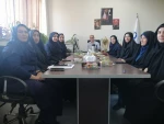 حضور قهرمانان تیم بانوان داژبال در دفتر مرکز مشاوره، تربیت بدنی وسلامت دانشجویی 2
