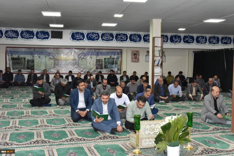 مراسم گرامی‌داشت یاد و خاطره شهید سیدحسن نصرالله در سازمان مرکزی دانشگاه ملی مهارت برگزار شد 2