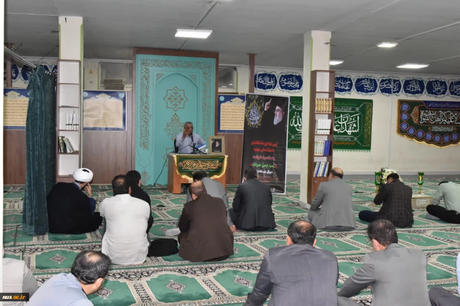 مراسم گرامی‌داشت یاد و خاطره شهید سیدحسن نصرالله در سازمان مرکزی دانشگاه ملی مهارت برگزار شد 5