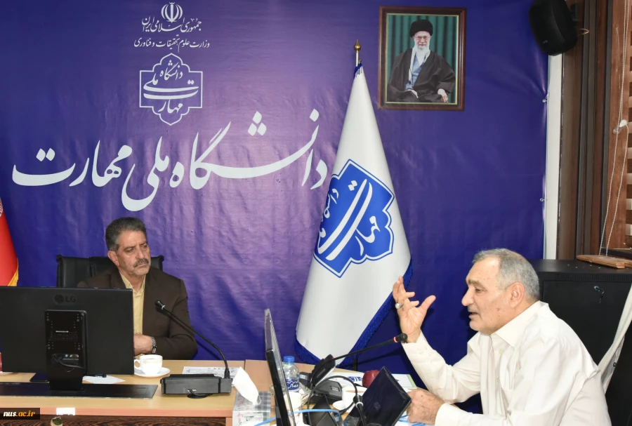 جلسه هماهنگی دومین کنگره ملی شهید حسن طهرانی‌مقدم با حضور سرپرست دانشگاه ملی مهارت 3