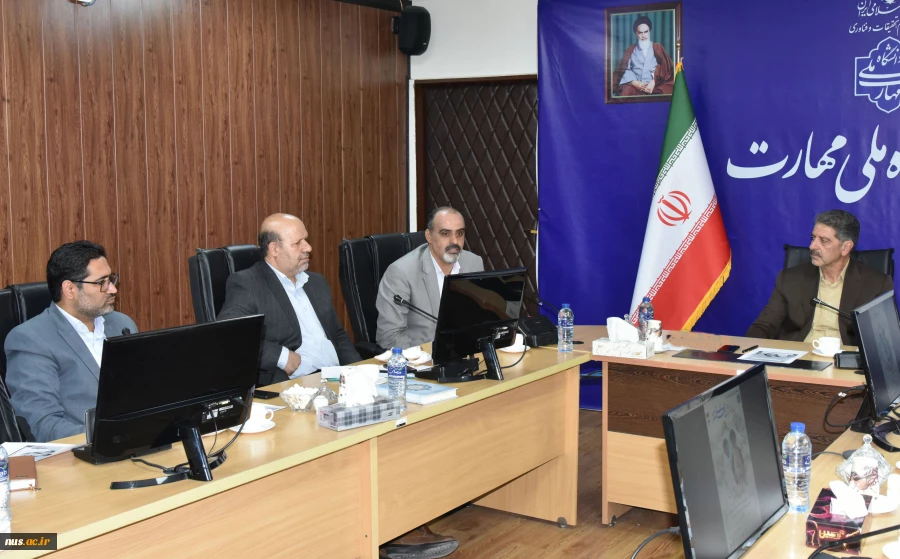 جلسه هماهنگی دومین کنگره ملی شهید حسن طهرانی‌مقدم با حضور سرپرست دانشگاه ملی مهارت 7