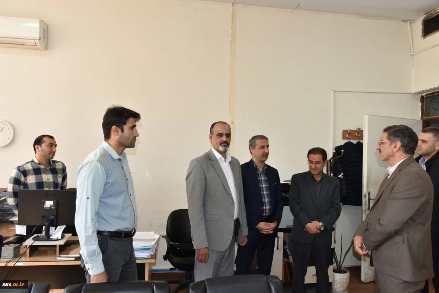 بازدید سرپرست دانشگاه ملی مهارت از معاونت اداری، مالی و مدیریت منابع دانشگاه 7