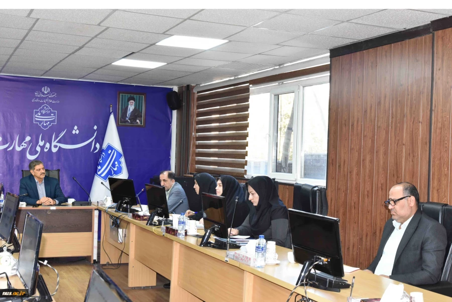 نشست کمیته راهبری مرکز نظارت، ارزیابی و تضمین کیفیت دانشگاه با محوریت رویکرد جدید بازدیدهای استانی 4