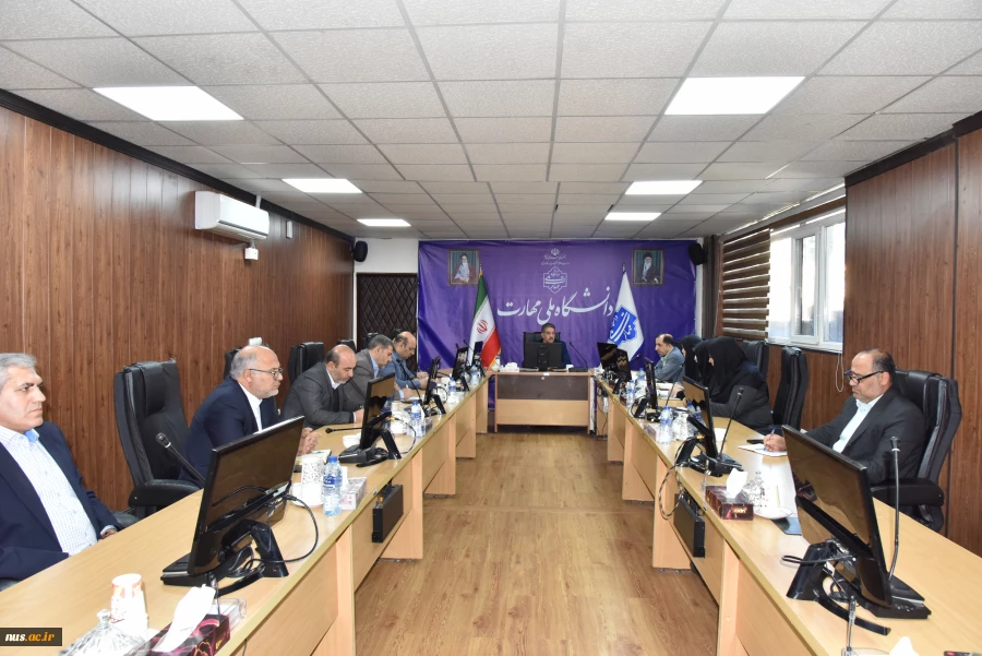 نشست کمیته راهبری مرکز نظارت، ارزیابی و تضمین کیفیت دانشگاه با محوریت رویکرد جدید بازدیدهای استانی 5