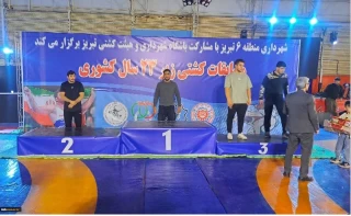 کسب عنوان نایب قهرمانی مسابقات کشتی آزاد قهرمانی کشور در رده امید