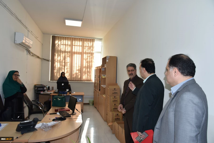 بازدید سرپرست دانشگاه ملی مهارت از معاونت آموزشی دانشگاه 2