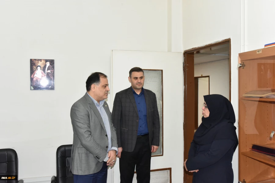 بازدید سرپرست دانشگاه ملی مهارت از معاونت آموزشی دانشگاه 6
