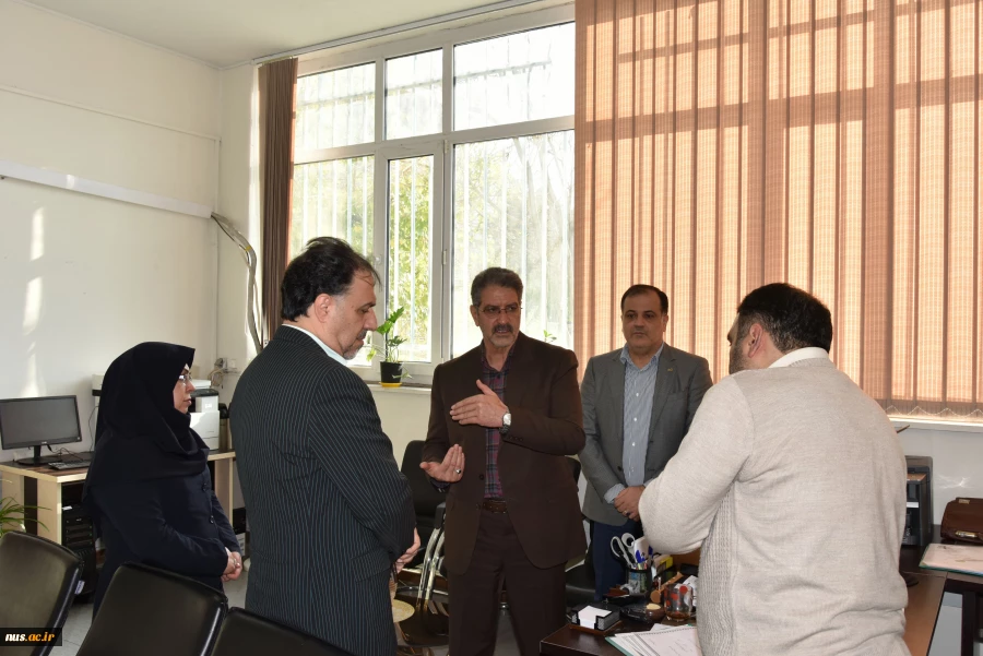 بازدید سرپرست دانشگاه ملی مهارت از معاونت آموزشی دانشگاه 7
