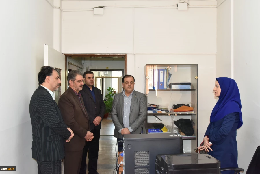 بازدید سرپرست دانشگاه ملی مهارت از معاونت آموزشی دانشگاه 12