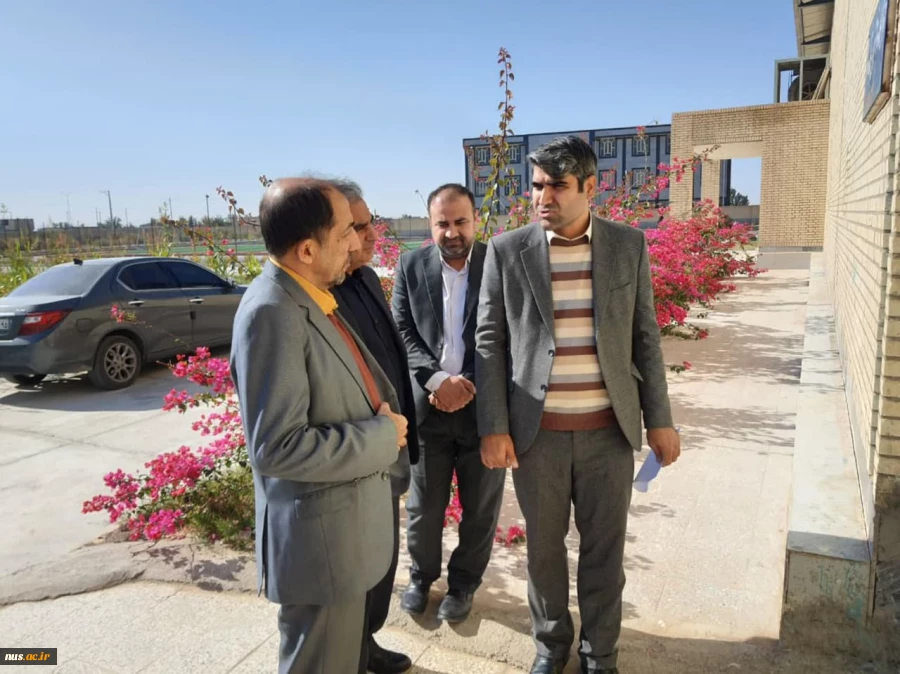بازدید مشاور رئیس و سرپرست اداره‌کل نظارت، ارزیابی و تضمین کیفیت دانشگاه ملی مهارت کشور آموزشکده فرخی سیستانی زابل 4