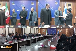 برگزاری آیین تکریم و معارفه رئیس و سرپرست دانشگاه ملی مهارت واحد استانی قم